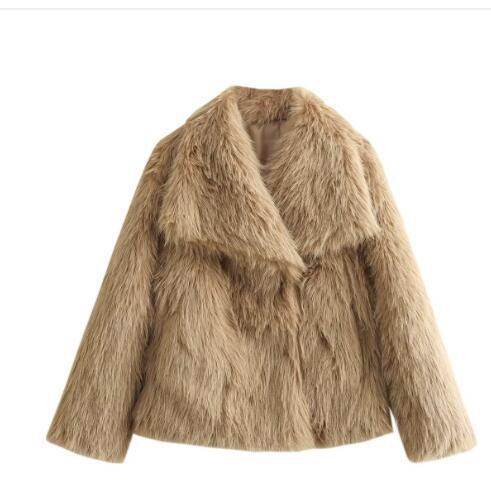 Manteau en Peluche Hiver - Mode, Épais et Chaud - ElyGlam