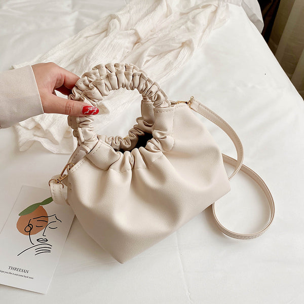 Ruched Elegance Bag