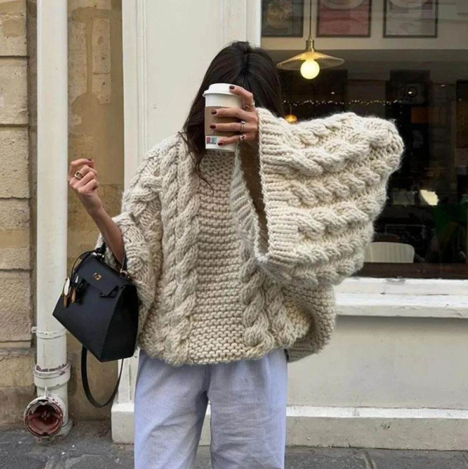 Pull Vintage en Maille - ElyGlam
