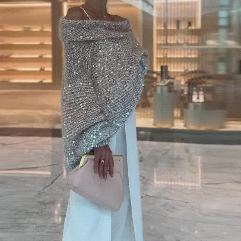 Cardigan Chic à Sequins - ElyGlam