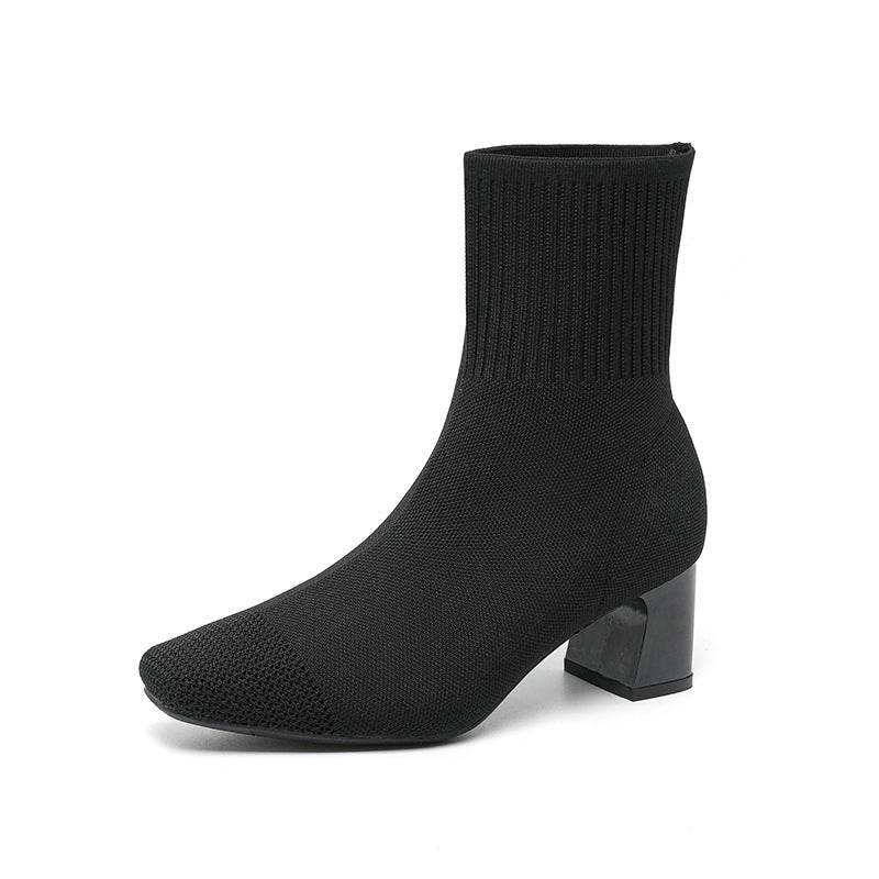 Bottines Tendance Tricotées - ElyGlam