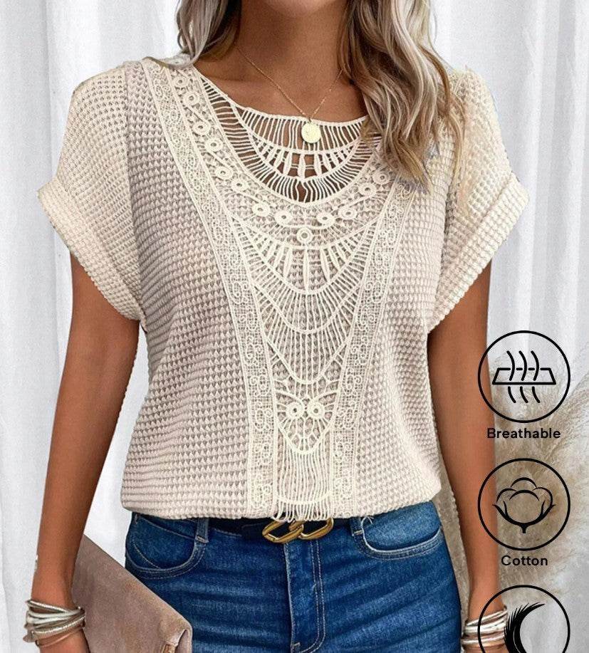 Blouse Dentelle Chic - ElyGlam