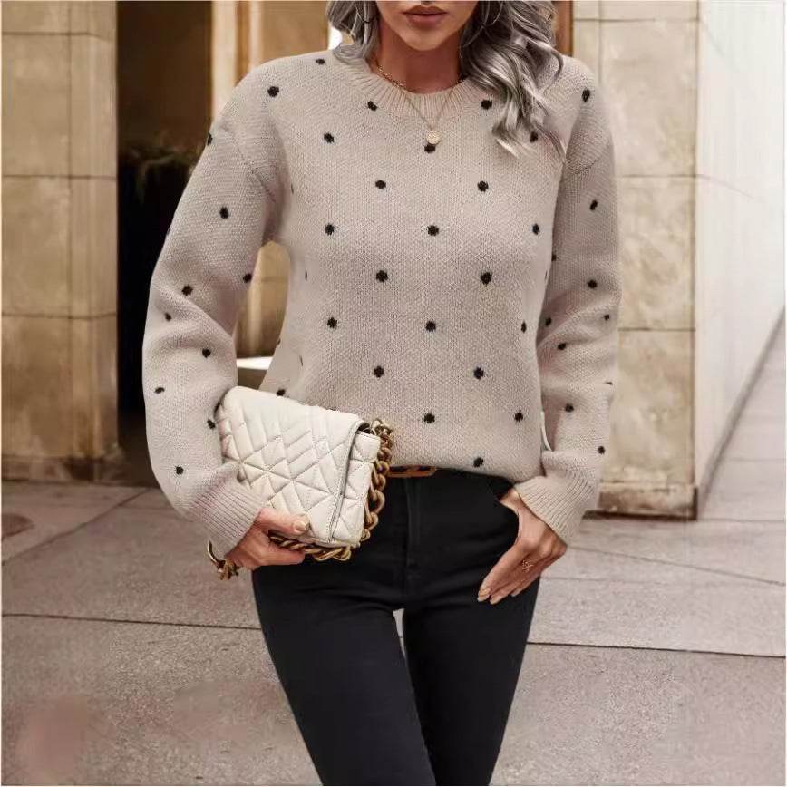 Pull en Maille Jacquard - ElyGlam