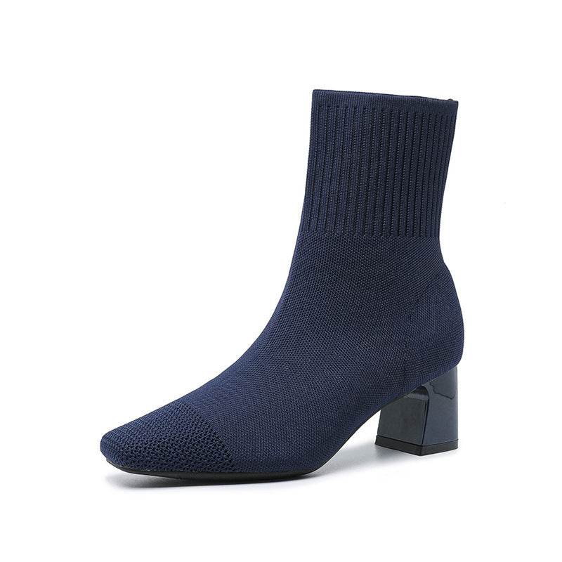 Bottines Tendance Tricotées - ElyGlam