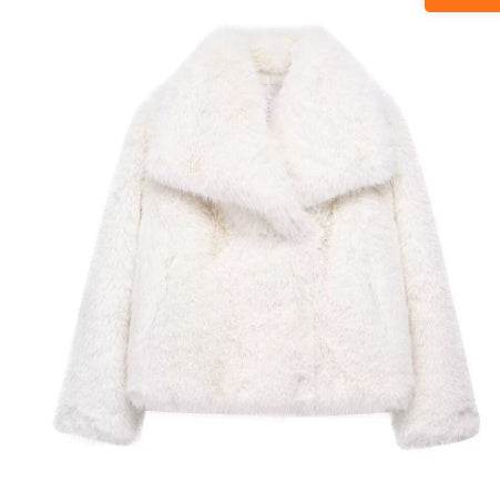Manteau en Peluche Hiver - Mode, Épais et Chaud - ElyGlam