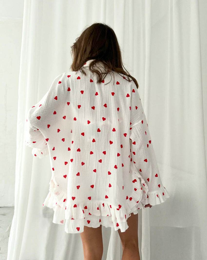 Sweetheart Lounge Set - ElyGlam