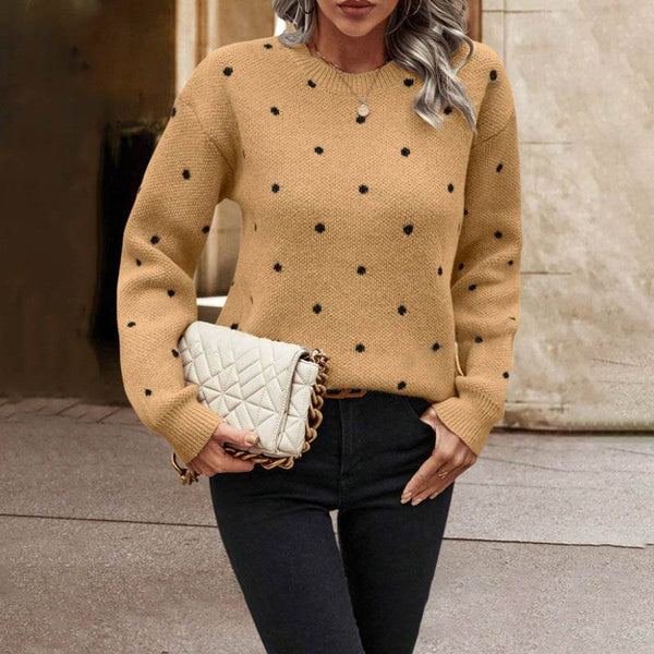 Pull en Maille Jacquard - ElyGlam