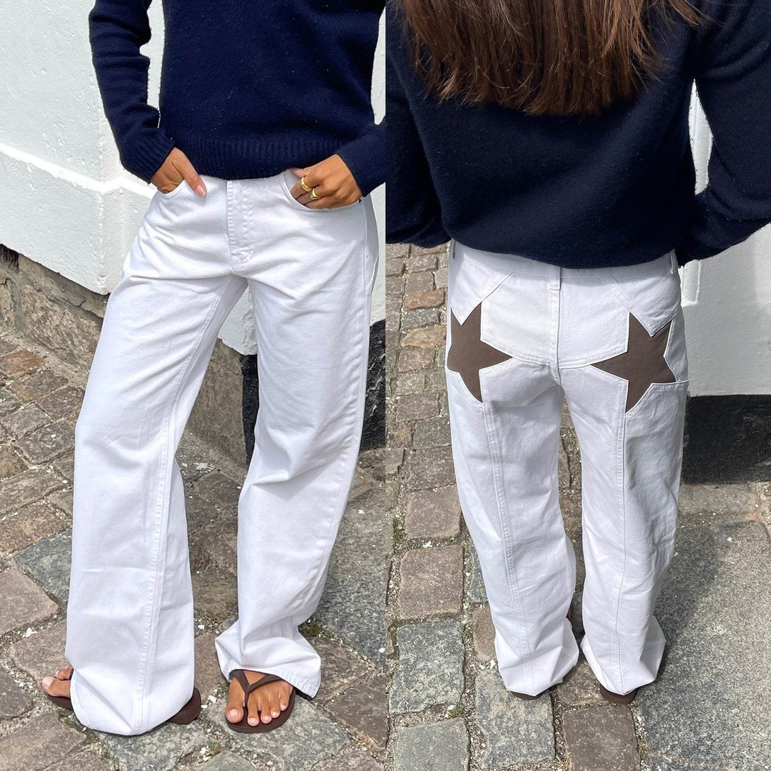 Jean Patchwork Étoilé - ElyGlam