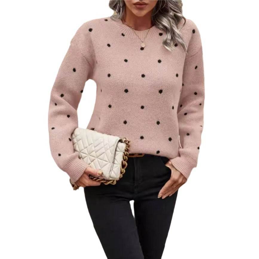 Pull en Maille Jacquard - ElyGlam