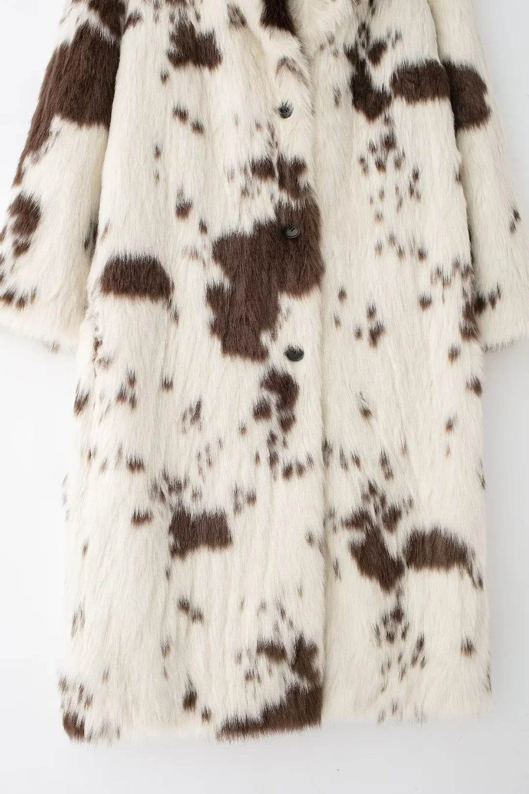 Manteau en Fausse Fourrure Léopard - ElyGlam
