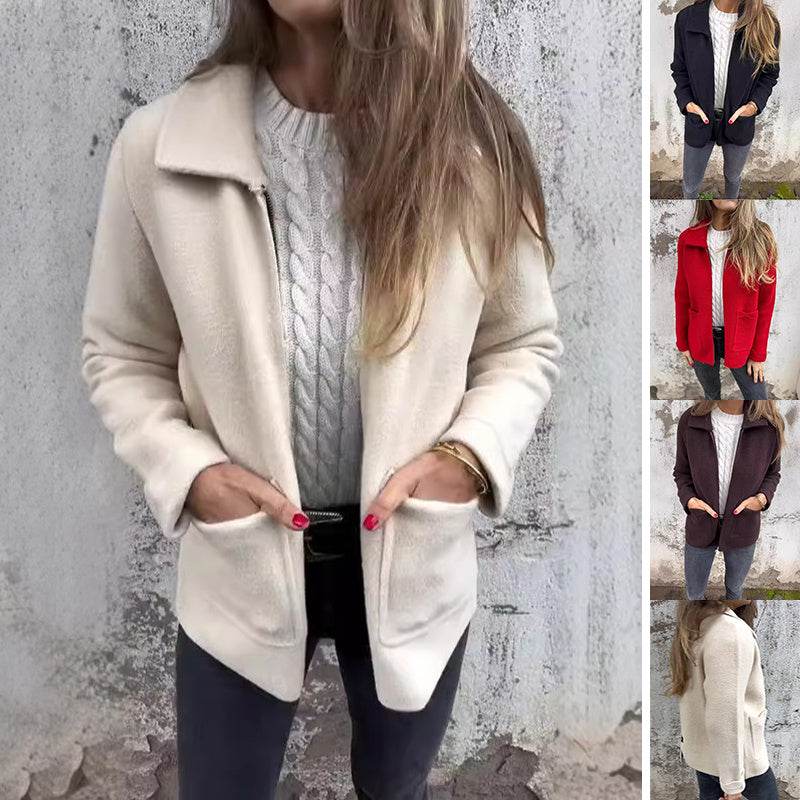 Veste Cardigan en Laine - ElyGlam