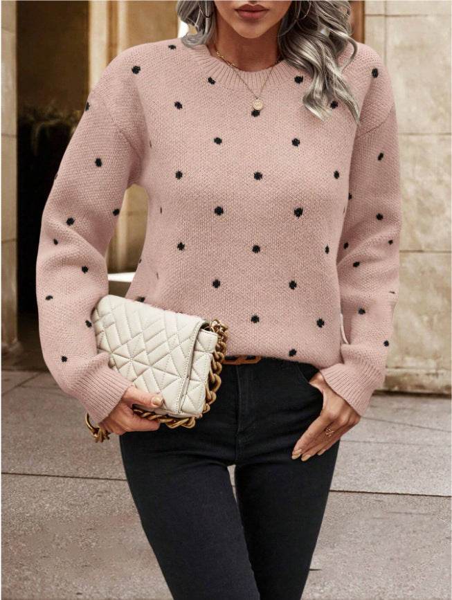 Pull en Maille Jacquard - ElyGlam