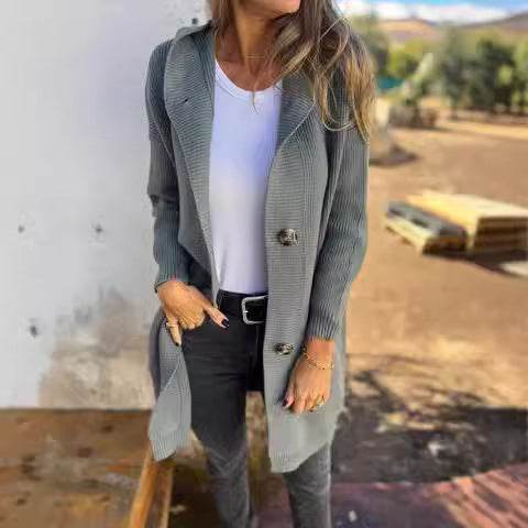 Cardigan Long Élégant - ElyGlam