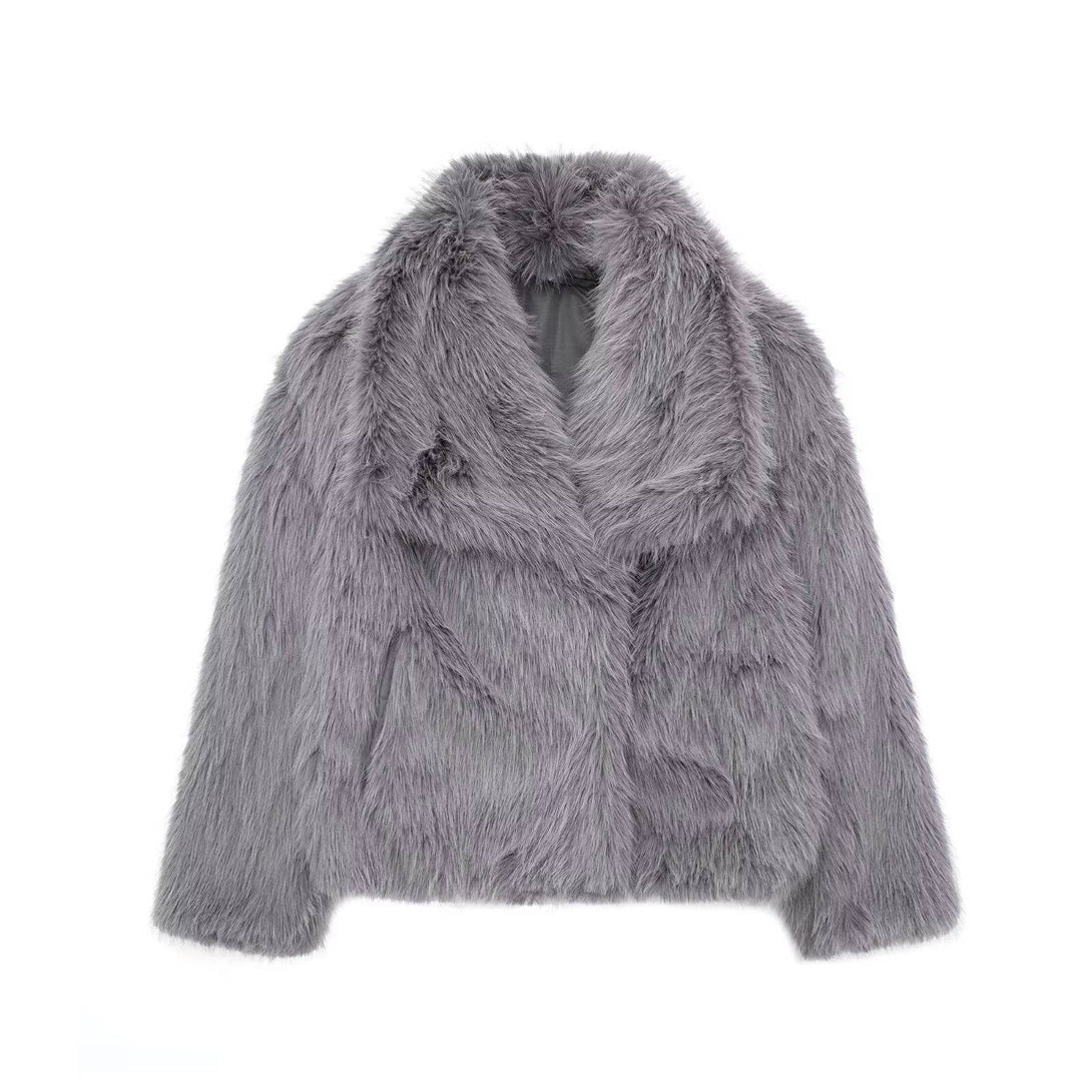 Manteau en Peluche Hiver - Mode, Épais et Chaud - ElyGlam