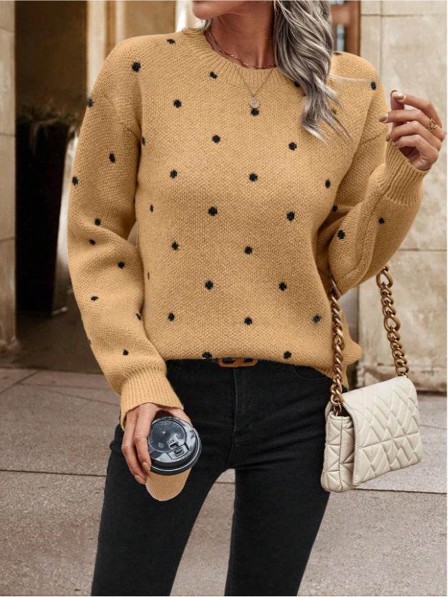 Pull en Maille Jacquard - ElyGlam