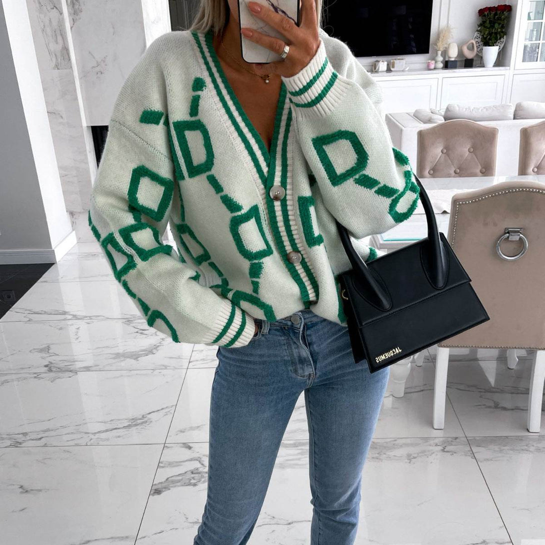 Cardigan Fleuri Batwing Élégance - ElyGlam