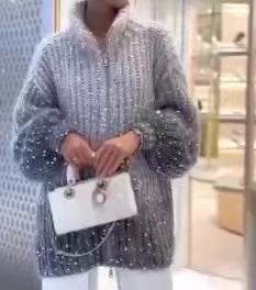Cardigan Chic à Sequins - ElyGlam