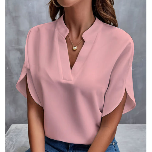 Blouse Fluide Col V
