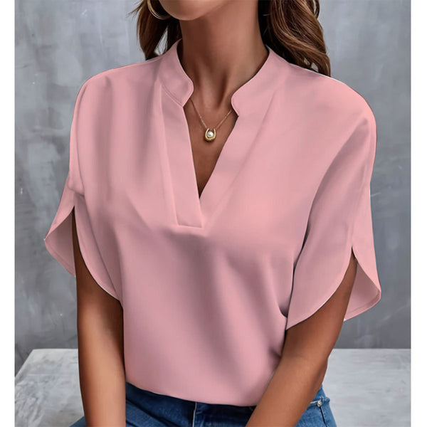 Bluse Fluide Col V 