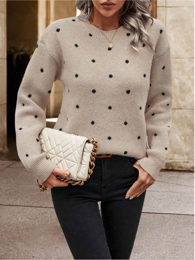 Pull en Maille Jacquard - ElyGlam