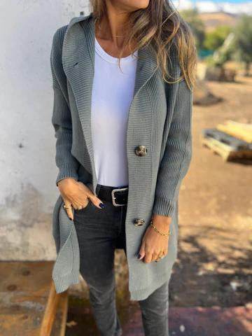 Cardigan Long Élégant - ElyGlam