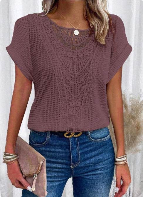 Blouse Dentelle Chic - ElyGlam