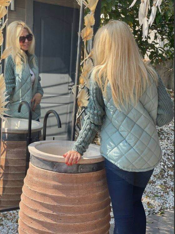 Veste à Manches Tricotées - ElyGlam