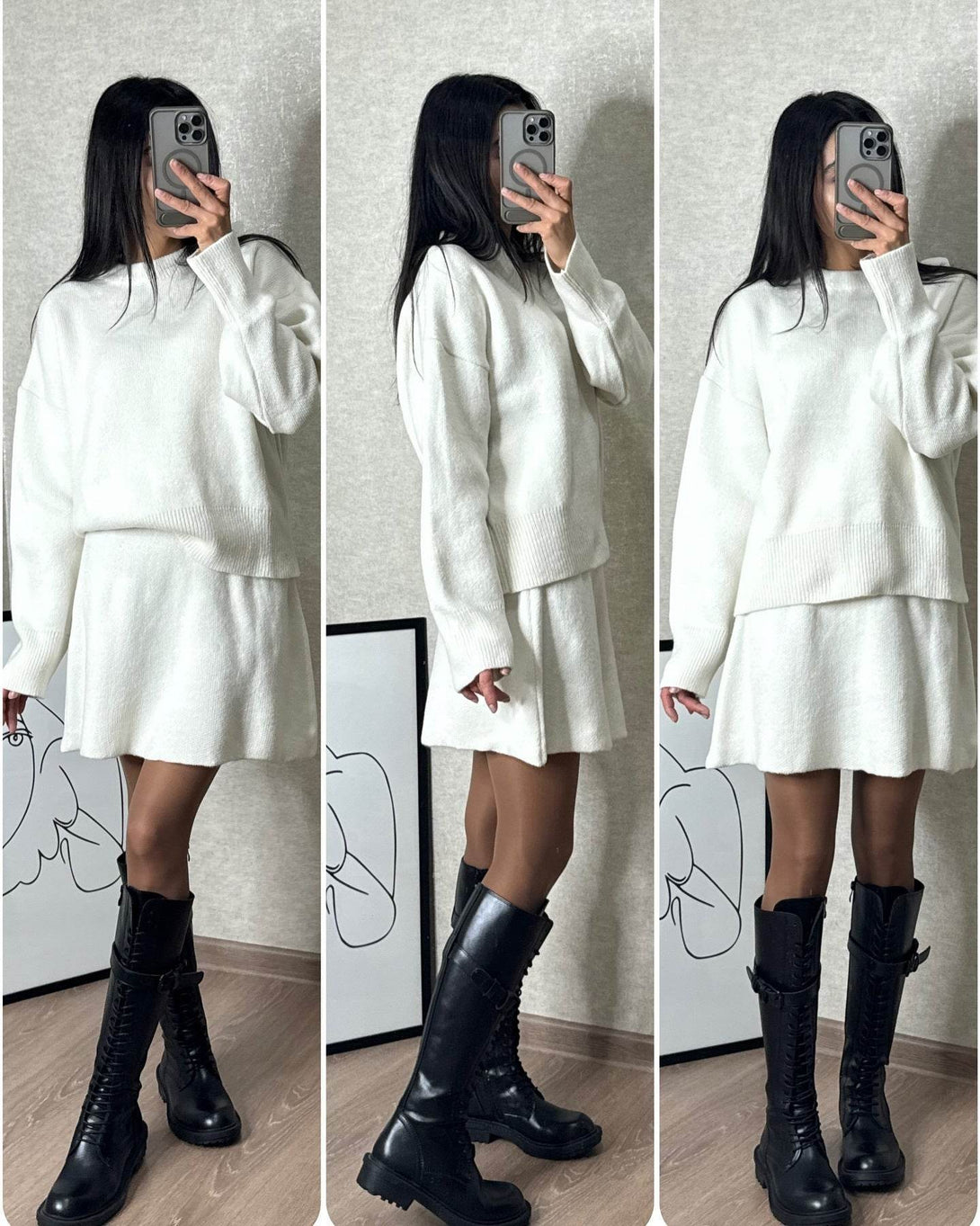 Ensemble Tricot Chic - ElyGlam